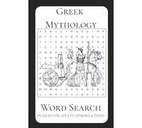 Greek Mythology Puzzle Book: Greek Mythology Word Search Puzzle Book: Word Searches with Easy to Read Print about Gods, Heroes, and More | 6x9 inches, ... Gift for Enthusiast, Students, and Free Times