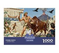 Greek Mythology Wooden Jigsaw Puzzle Waterproof 1000 Piece Puzzles for Adults Gifts Challenging And Brainteasing Games