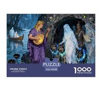 Greek Mythology Wooden Jigsaw Puzzle Waterproof 1000 Piece Puzzles for Adults Gifts Fun Educational Games