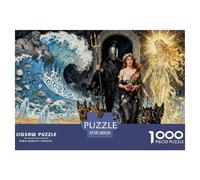 Greek Mythology Wooden Jigsaw Puzzle Waterproof 1000 Piece Puzzles for Adults Gifts Fun Home Decoration