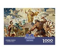 Greek Mythology Wooden Jigsaw Puzzle Waterproof 1000 Piece Puzzles for Adults Impossible Educational Games