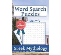 Greek Mythology Word Search Puzzles: Word Searches about Gr ods, Heroes, Monsters and More | 6x9 inches, 110 Pages, Includes Solutions | 50+ ... Perfect for Vacations, Holidays and Free Time