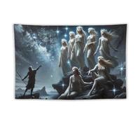 Greek Myths About The Stars Poster Pleiades Art Tapestry Painting Decor Wall Print Photo Gifts Home Modern Decorative Tapestries 40"x60"