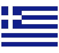 Greek National Flag of Greece A4 Easy-Peel PRE-Cut Edible Icing Sheet Cake Topper Decoration - This Product can be Personalised!