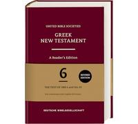 Greek New Testament (Ubs6): A Reader's Edition (Hardcover): A Reader's Edition With Ribbon: United Bible Societies-ubs6