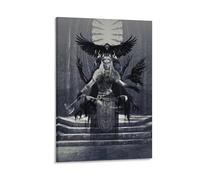 Greek Norse Mythology Gods Poster Goddess Hel Wall Art Poster Scroll Canvas Painting Picture Living Room Decor Home 20x30inch(50x75cm)