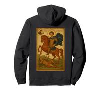 Greek Orthodox Icon of St. Demetrius of Thessaloniki Pullover Hoodie