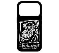 Greek Philosophy Joke I Drank What Case for iPhone 17 Pro