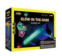 Greek Science 75+ Science Experiments for Kids, Glow in the Dark Science Kit with Glowing Test Tube, Glowing Waves, Colorful Bouncy Balls, STEM Toys Christmas Birthday Gift for Girls and Boys