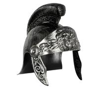 Greek Soldier Medieval Costume Headwear Viking Costume Silver A One Size