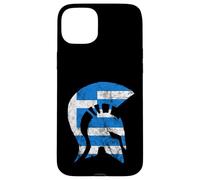 Greek Spartan Gladiators Helmet Greece Sparta Case for iPhone 15 Plus