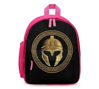 Greek Spartan Helmet Cute Backpack Small Daily Daypack Travel Shoulder Bag with Adjustable Strap Funny Graphic