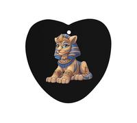 Greek Sphinx Cute Car Air Fresheners Long Lasting Scent Car Mirror Hanging Scented Cards Tablets Love form