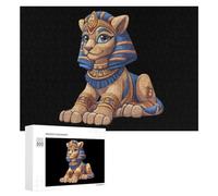 Greek Sphinx Funny Wooden Picture Puzzle for Adults Challenge Intellectual Game Jigsaw Birthday Gifts