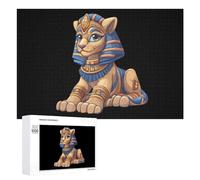 Greek Sphinx Funny Wooden Picture Puzzle for Adults Challenge Intellectual Game Jigsaw Birthday Gifts