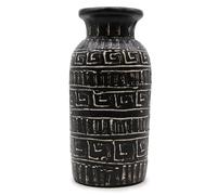 Greek Straight Vase - Chocolate