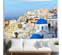 Greek Style Tapestry Wall Hanging European Architecture Tapestry Fabric Wall Hangings Art 3D Print Tapestries for Bedroom Living Room Home Decor 180x200 cm a/1326