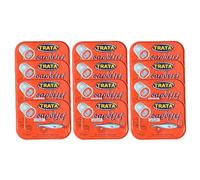 Greek Trata Canned Sardeles From the Aegean Sea Sardines in Tomato Sauce 100g
