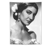 Greek Women Opera Singers Maria Callas Poster (4) Picture Print Tapestry Wall Paint Art Tapestries Decor Modern Home Artworks Gift Idea 60"x80"