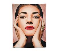 Greek Women Opera Singers Maria Callas Poster Wall Art Tapestry Gifts Bedroom Prints Home Decor Hanging Picture Painting Tapestries 30"x40"