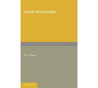 Greek Word Order