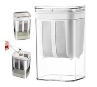 Greek Yogurt Strainer, Yogurt Strainer 1100 ML BPA-Free Cheese Strainer with a Fine Mesh and Lid Leakproof Juice Filter Nut Milk Maker for Making Thick Greek Yogurt Soybean Milk , Cheese Strainer