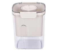 Greek Yogurt Strainer, Yogurt Strainer BPA- Cheese Strainer with a Fine Mesh Bag and Lid Leakproof Filter Nut Milk Maker 1100 ML DIY for Making Thick Greek Yogurt Soybean