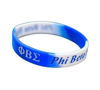 Greekgear Phi Beta Sigma Silicone Bracelet