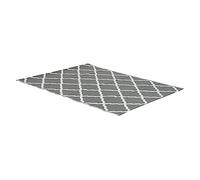 greemotion Santo Outdoor Rug 100% Polypropylene Grey Pattern Rug Easy Care Rug for Indoor & Outdoor Use 200 x 150 cm