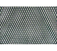 Green - 1 Fat Quarter (48cm x 58cm) | Hexagon Printed 100% Cotton Lawn Fabric Nainsook Linen Fabric, Linen Lawn Material Geometric Printed Weave Cotton for Dressmaking, Lingerie, Curtains, Dresses