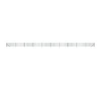 (green, 1 x 25 m) vidaXL Wire Mesh Fence Outdoor Garden Wire Fencing Mesh with Spike Anchors