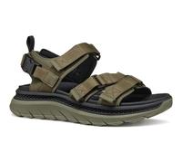 (Green, 10 (Adults')) Geox U SPHERICA ACTIF X S Polyester Blend Men's Military Flip Flops