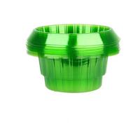 Green 10 Pcs Vegetable Slug Collars Plant Protection From Slug & Snails Garden Cloches