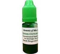 Green 10mL Soap Making Bath Bomb Cosmetic Dyes - Highly Concentrated