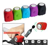 (Green) 120db Waterproof Bicycle Bell MTB Cycling Bike Electric Horn Portable