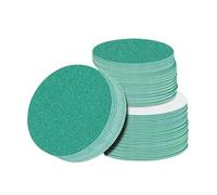 Green 125Mm Wet and Dry Sanding Discs 60-2000 GRIT Hook and Loop Waterproof Sandpaper 100Pcs for Random Orbital DA Sanders(600grit)