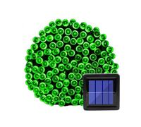 (green, 12M 100LEDs) Christmas Garland Led Fairy Light Outdoor Solar Powered String Lights 8 Mode 7m/12m/22m