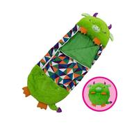 (Green, 160*60cm/62.99*23.62in) Animal Children Cartoon Sleeping Bag Fashion Comfortable Cute Pillow Throw Gift