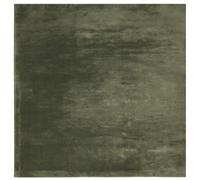 vidaXL Soft Short Pile Floor Mat - Washable Area Carpet with Non-Slip Backing, Suitable for Indoor Spaces with Underfloor Heating - Forest Green, 160 x 160 cm