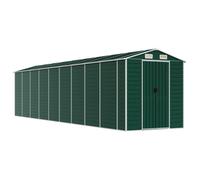 (green, 191 x 810 x 198 cm) vidaXL Garden Shed Outdoor Storage Shed Patio Yard Tool Shed Galvanised Steel