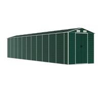 (green, 191 x 980 x 198 cm) vidaXL Garden Shed Outdoor Storage Shed Patio Yard Tool Shed Galvanised Steel
