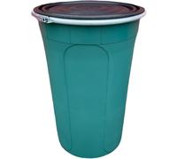 (Green) 210L Shipping Drum, Plastic Barrel - Export & Import