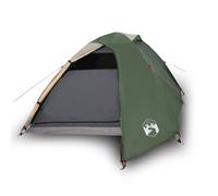 (green, 264 x 210 x 125 cm) vidaXL Camping Tent 4 Persons Portable Outdoor Hiking Dome Tent Waterproof