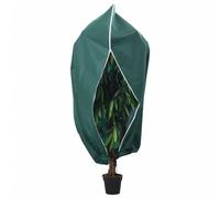 (green, 3.93 x 3 m/ 1 pcs) vidaXL Plant Fleece Covers with Zip Outdoor Garden Frost Protection 70 g/m²