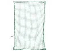 vidaXL Trailer Net - Green Cargo Mesh 3x2 m - Elastic Rope, Tear-Resistant, UV & Weatherproof Polypropylene, Easy Installation, Universal Fit for Trailers, Trucks, SUVs, Roof Racks