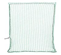 ** vidaXL Trailer Net with Green Elastic Rope 4x4m - Durable Polypropylene Cargo Mesh for Trailers, Trucks, SUVs - Weather & UV Resistant, Easy Installation