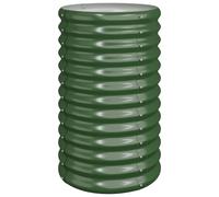 (green, 40 x 40 x 68 cm) vidaXL Garden Planter Flower Pot Planter Pot Powder-coated Steel Raised Bed
