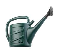 Hardys 5L Watering Can - Detachable Rose Head Sprinkler, Long Stem, Wraparound Handle, Indoor Plant & Outdoor Garden - Green