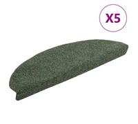 (green, 65 x 21 x 4 cm/ 5 pcs) vidaXL Self-adhesive Stair Mats Decoration Stair Protector Anti-slip Stair Rug