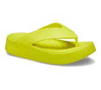 (Green, 7 (Adults')) Crocs Getaway Platform Thermoplastic Women's Acidity Sandals